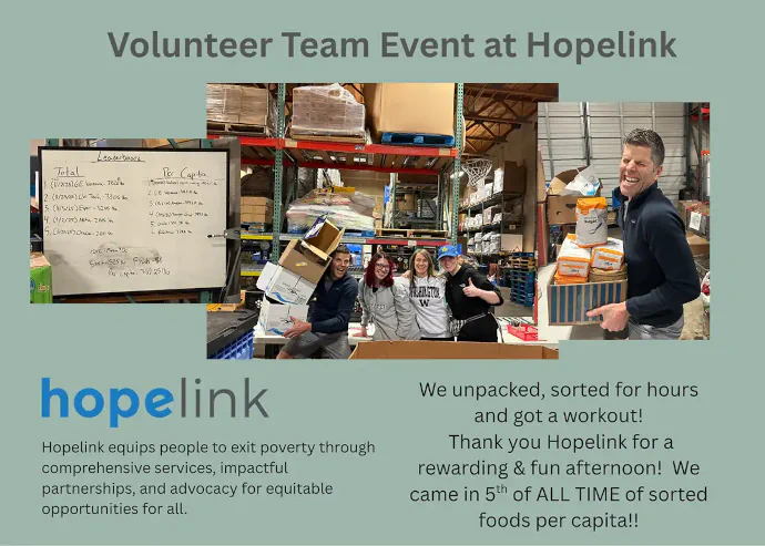 HopeLink Food Drive with Manson & Chi Dentistry