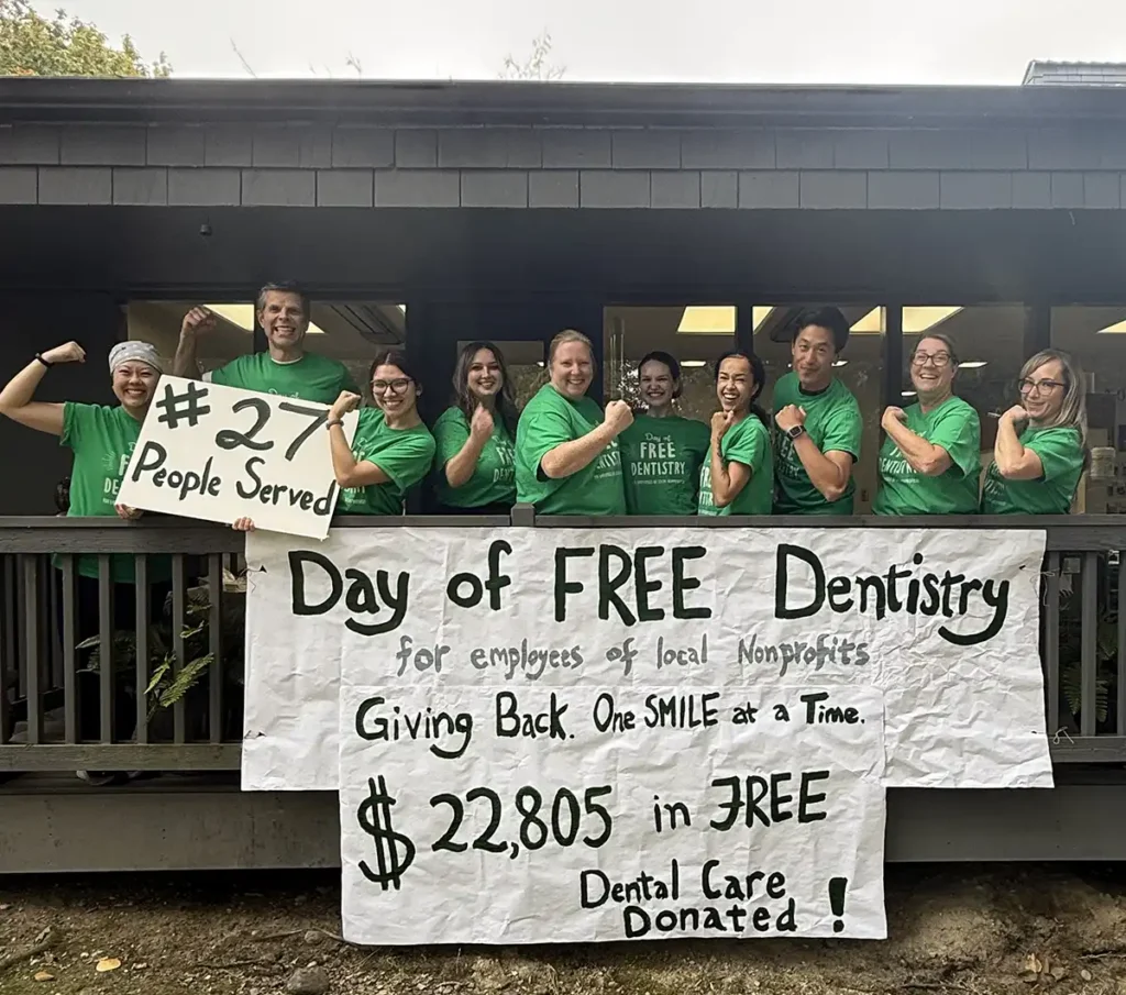 Manson & Chi Dentistry in Kirkland, WA Free Dentistry Day for Local Nonprofit Employees